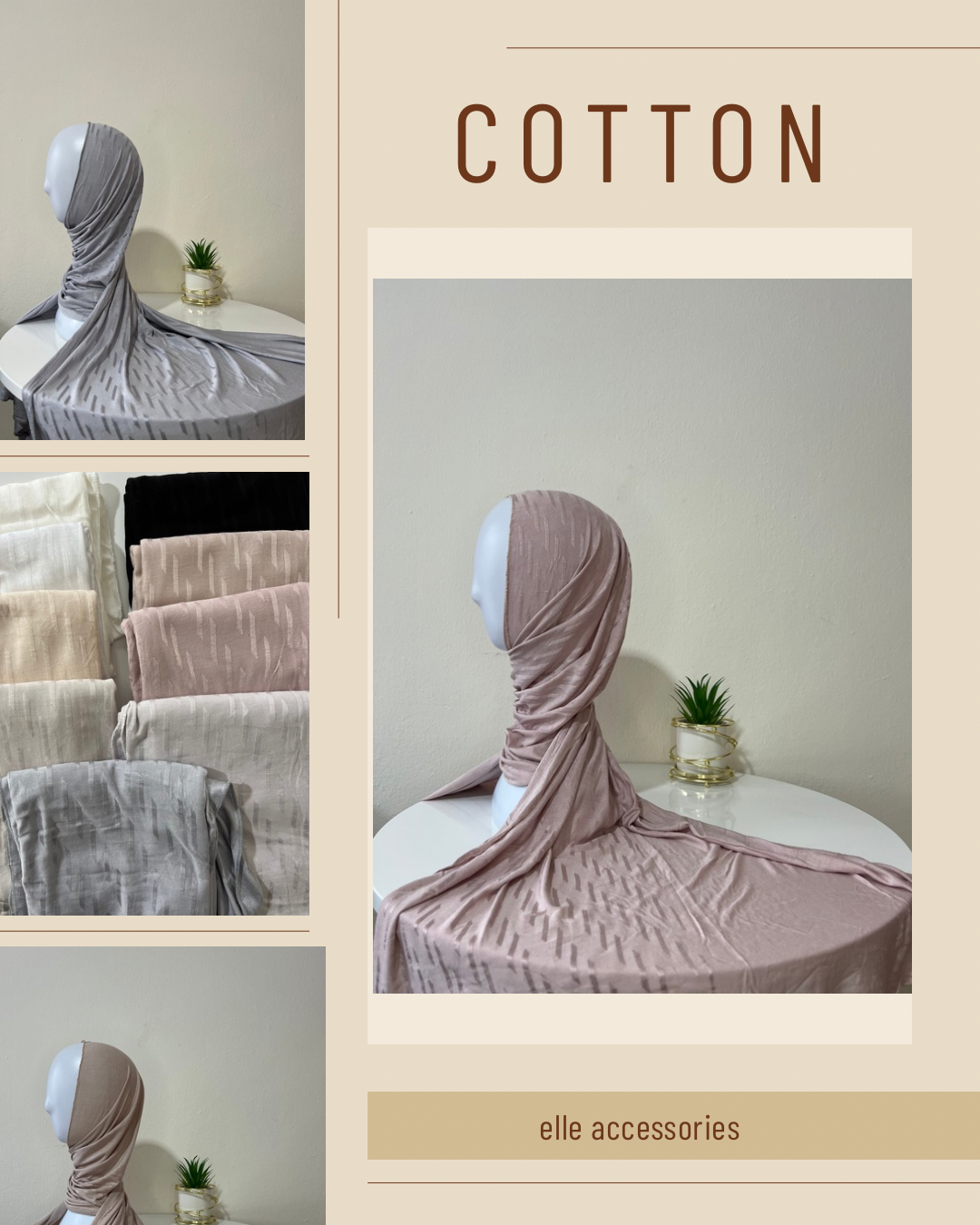 Cotton headscarf 2
