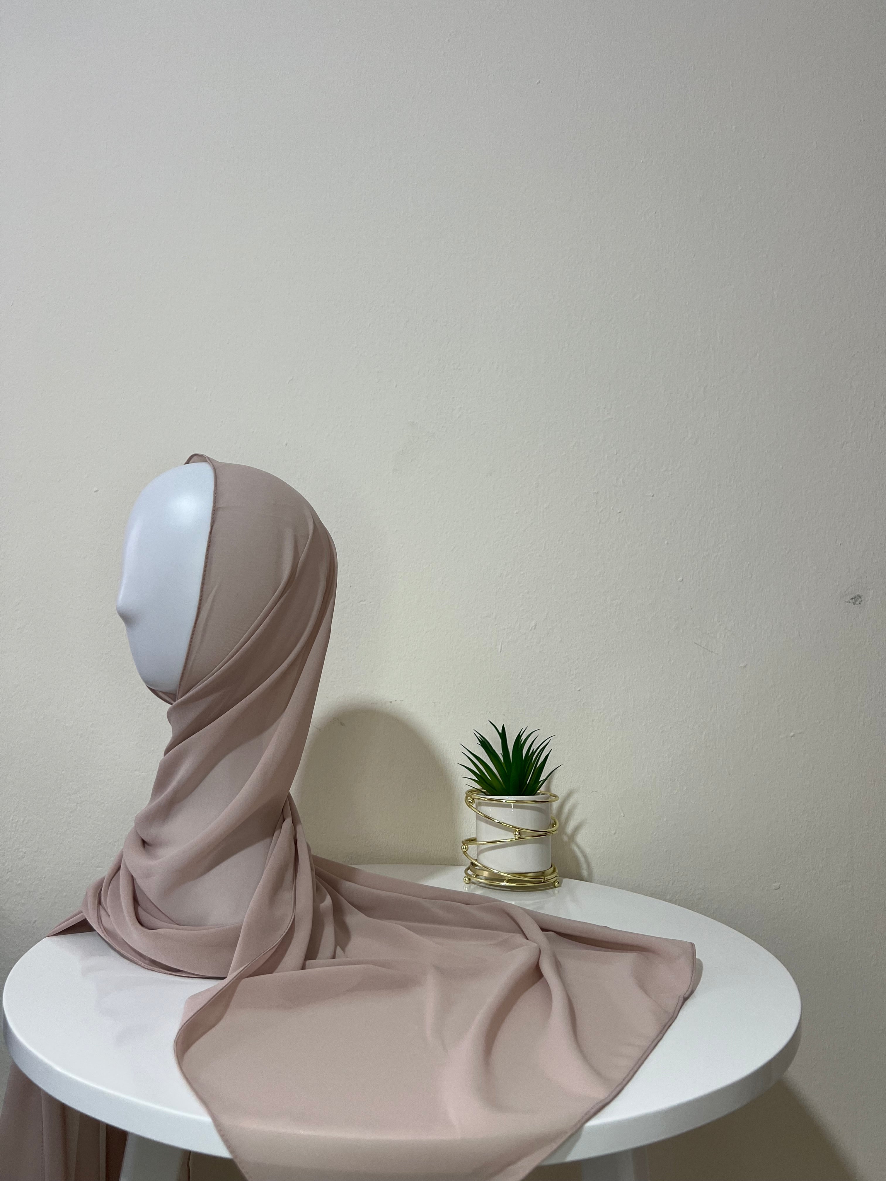 Crepe hijab