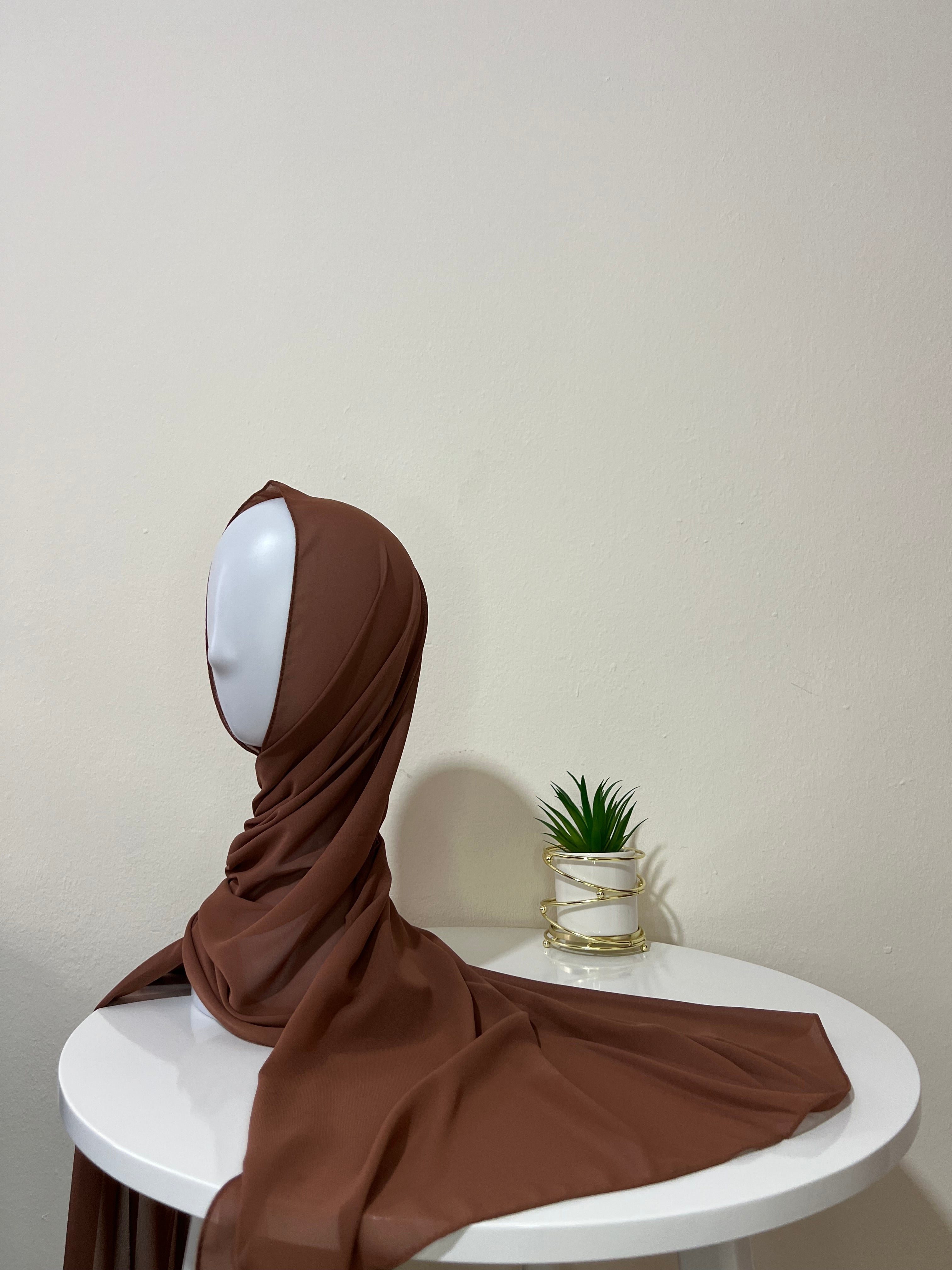 Crepe hijab