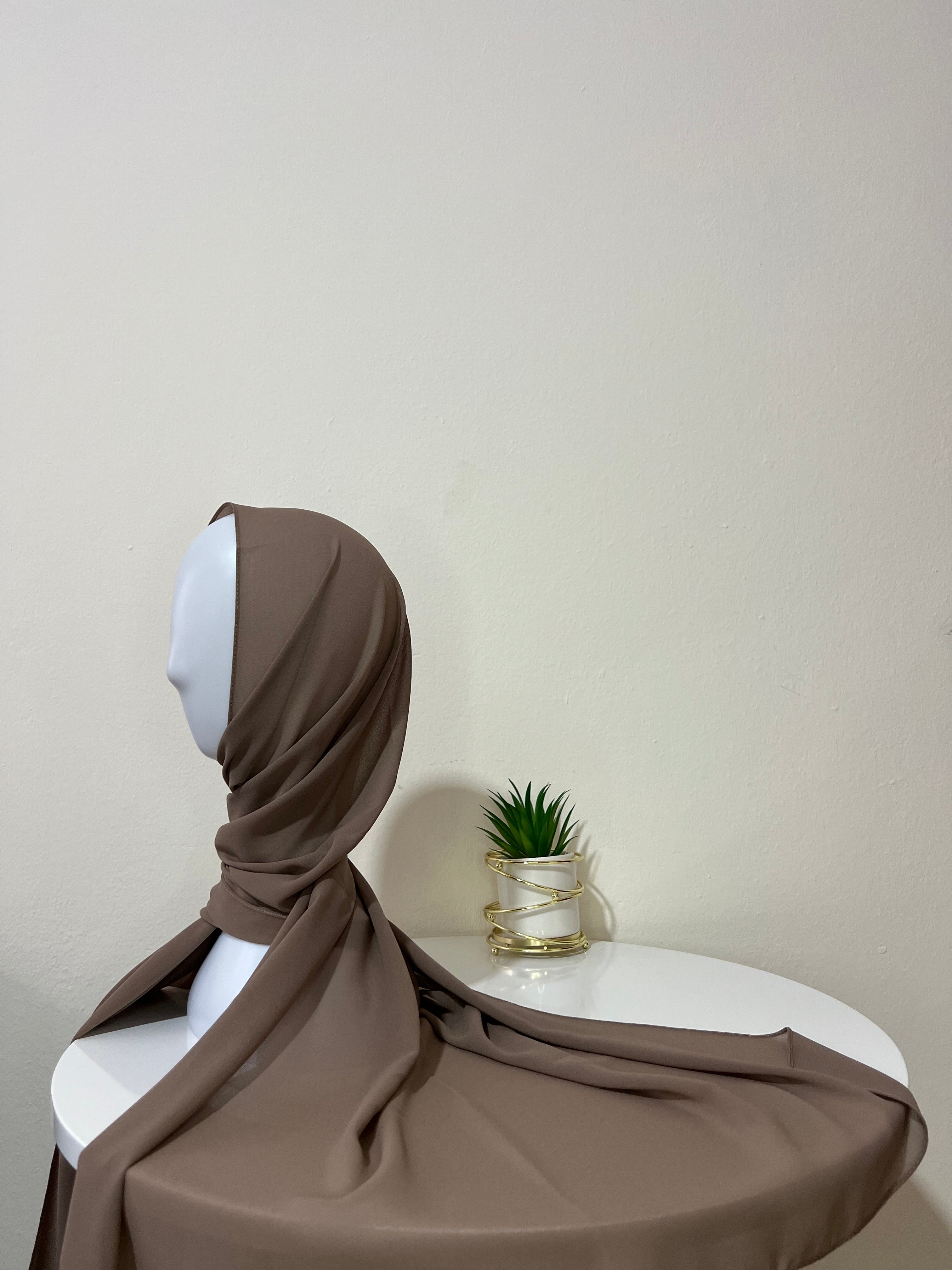 Crepe hijab
