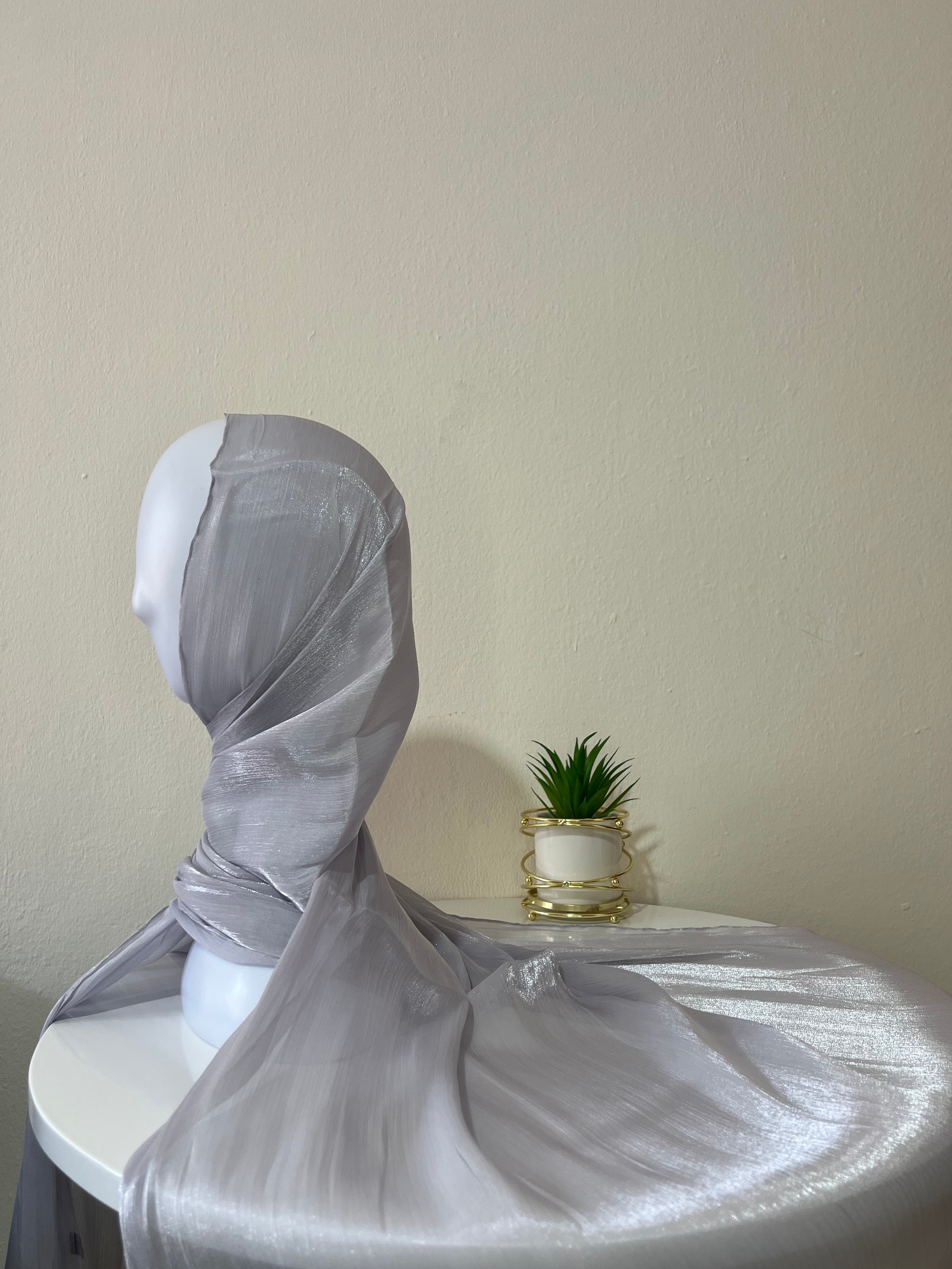 Organza headscarf