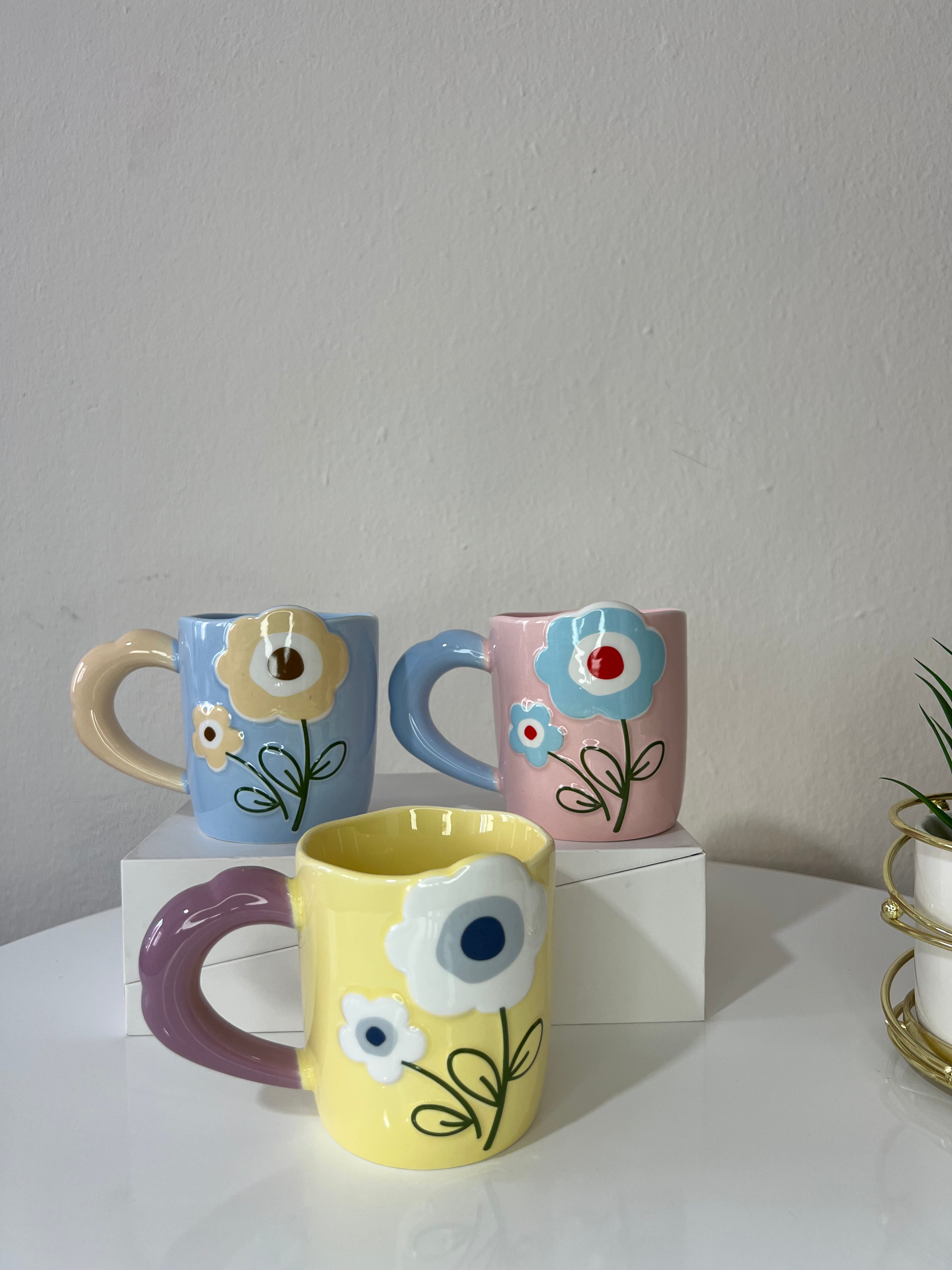 Flower mug